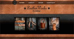 Desktop Screenshot of leather-works.ca